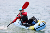 Packraft whitewater course at Kanupark Markkleeberg/Leipzig 2025