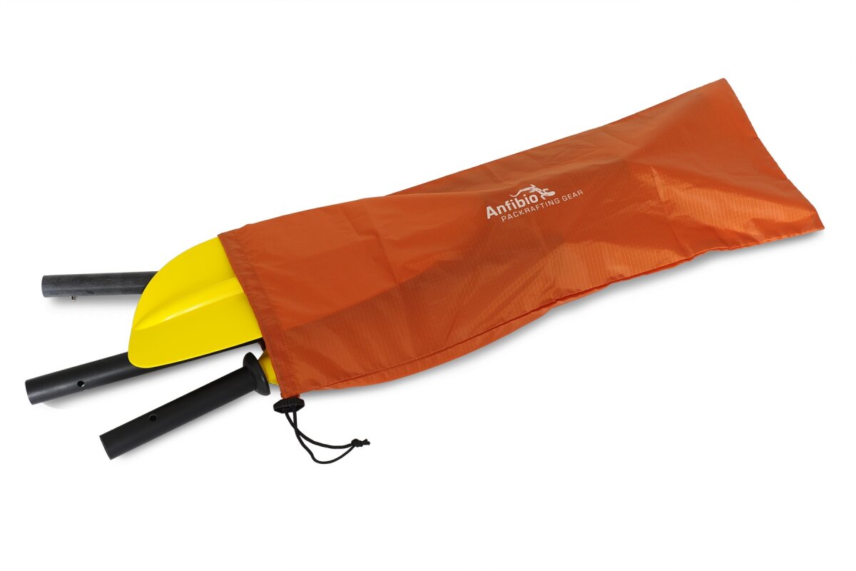 Anfibio Rebel 3KL+, flotter Packraft-Einer mit Spritzdecke